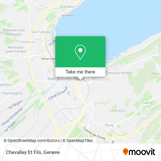 Chevalley Et Fils map