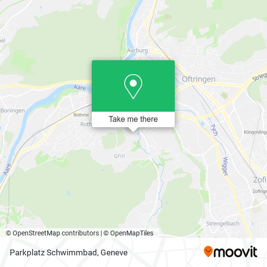 Parkplatz Schwimmbad map