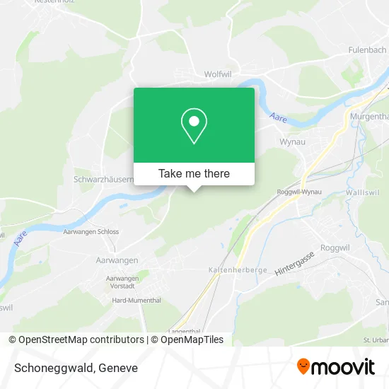 Schoneggwald map