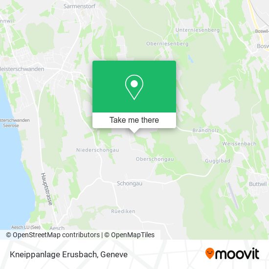 Kneippanlage Erusbach map