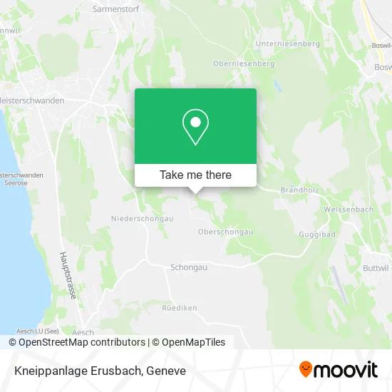 Kneippanlage Erusbach map