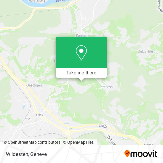 Wildesten map