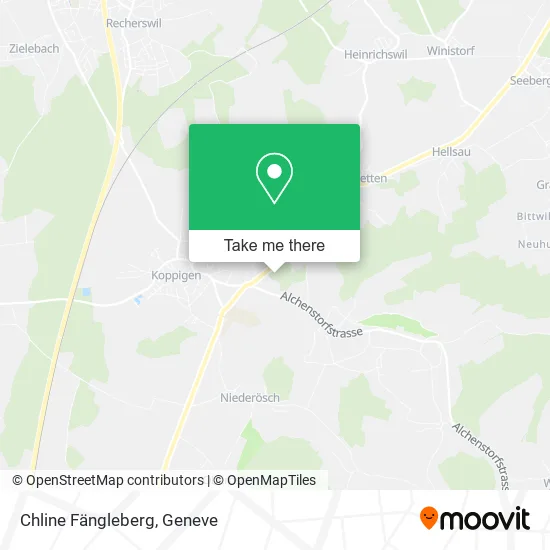 Chline Fängleberg map