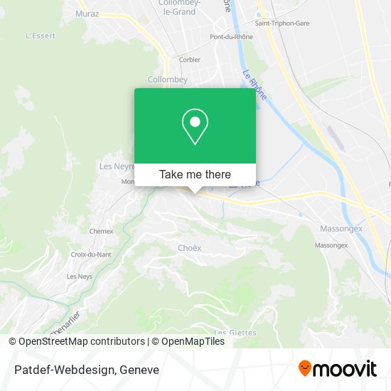 Patdef-Webdesign map