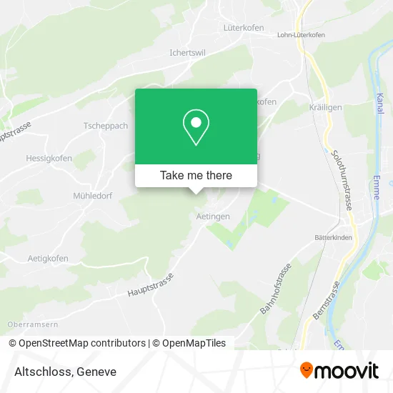 Altschloss map
