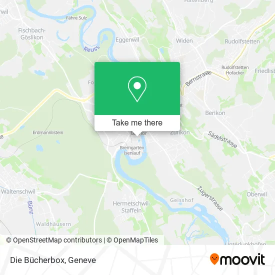 Die Bücherbox map