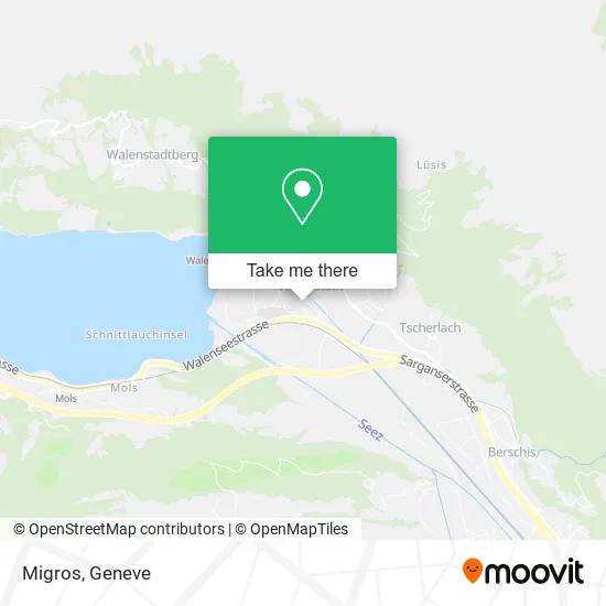 Migros map