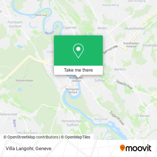 Villa Langohr map