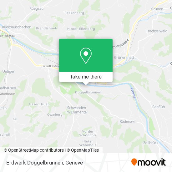Erdwerk Doggelbrunnen map