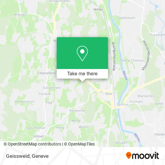 Geissweid map
