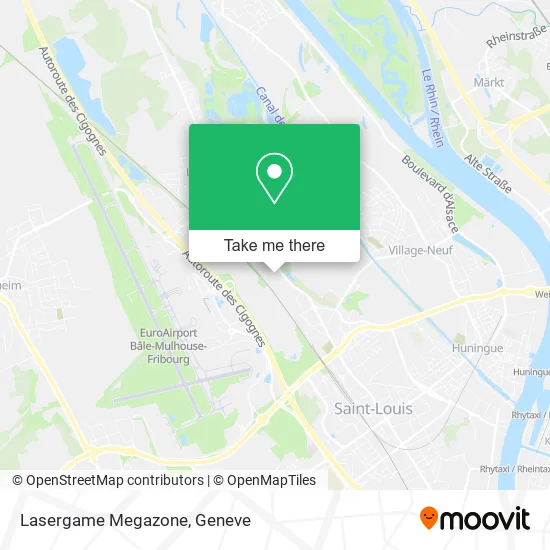 Lasergame Megazone map