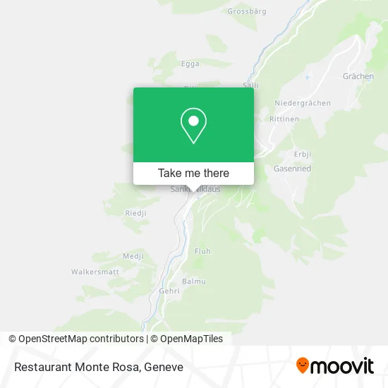 Restaurant Monte Rosa map