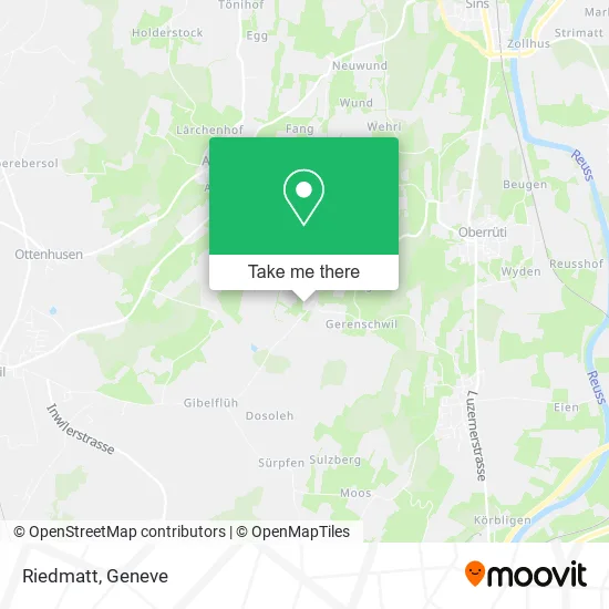 Riedmatt map