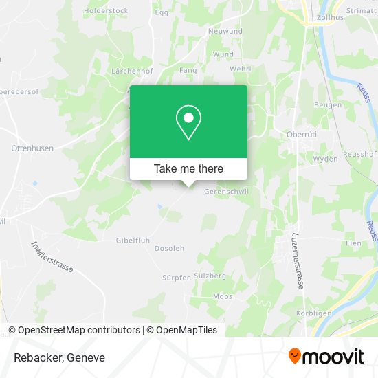 Rebacker map