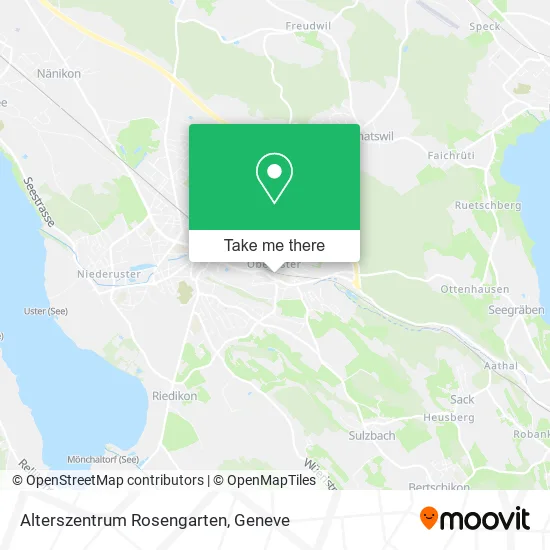 Alterszentrum Rosengarten map