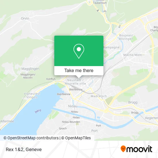 Rex 1&2 map