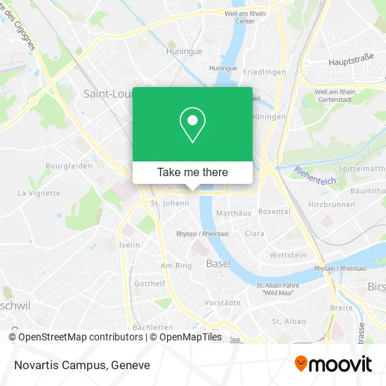 Novartis Campus map