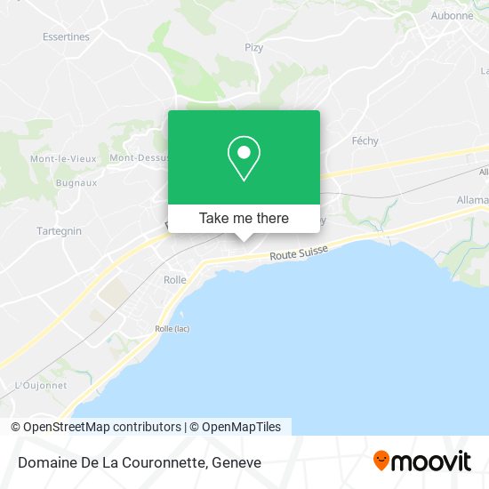 Domaine De La Couronnette map