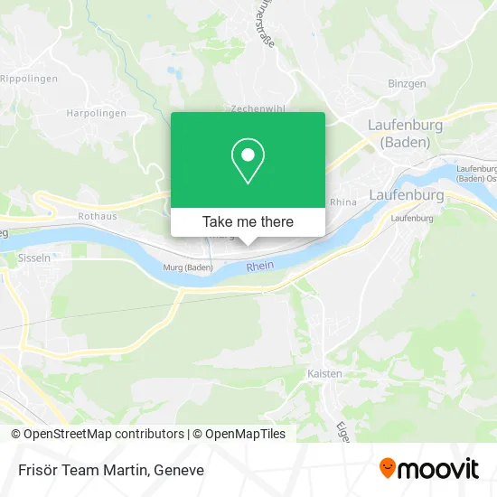 Frisör Team Martin map