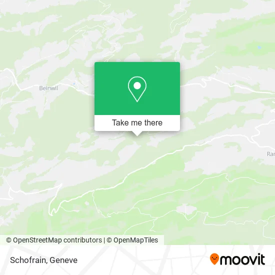 Schofrain map