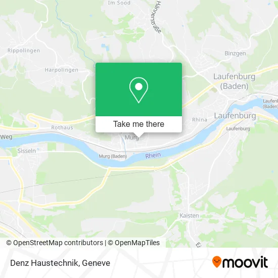 Denz Haustechnik map