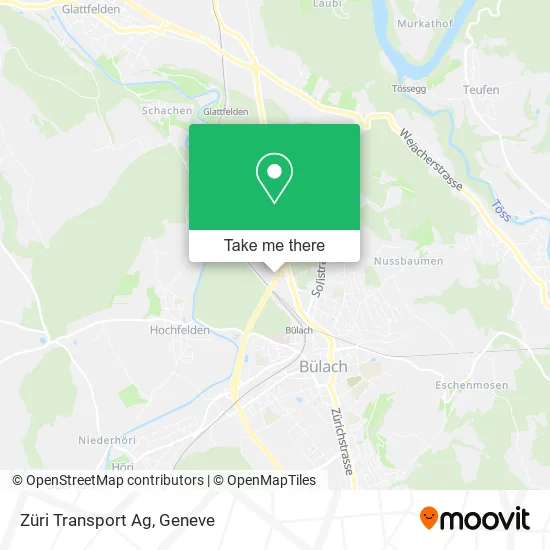 Züri Transport Ag map