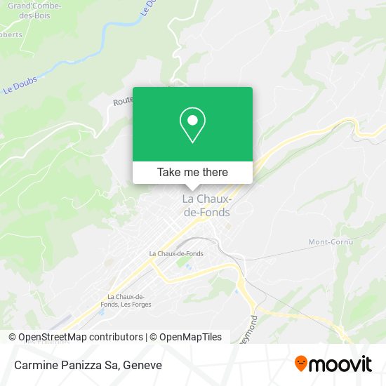 Carmine Panizza Sa map