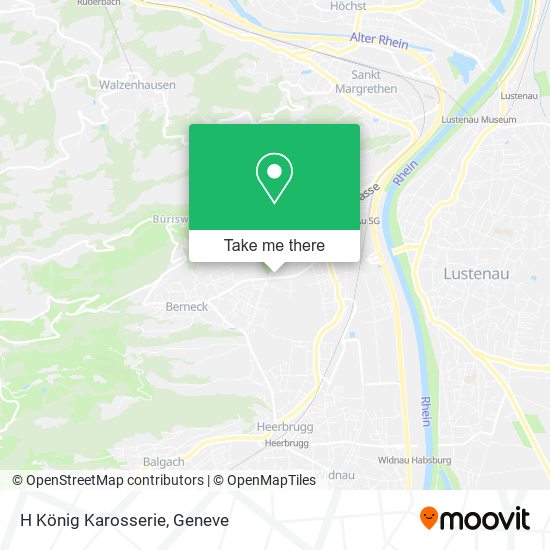 H König Karosserie map