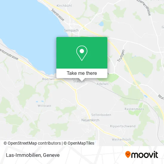 Las-Immobilien map
