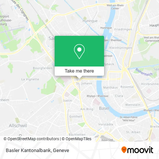 Basler Kantonalbank map