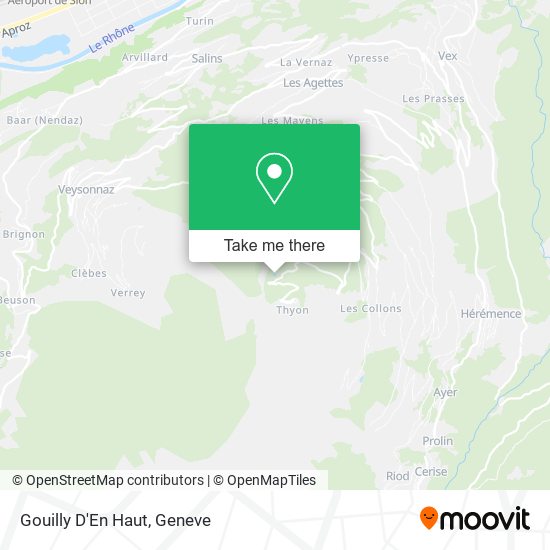 Gouilly D'En Haut map