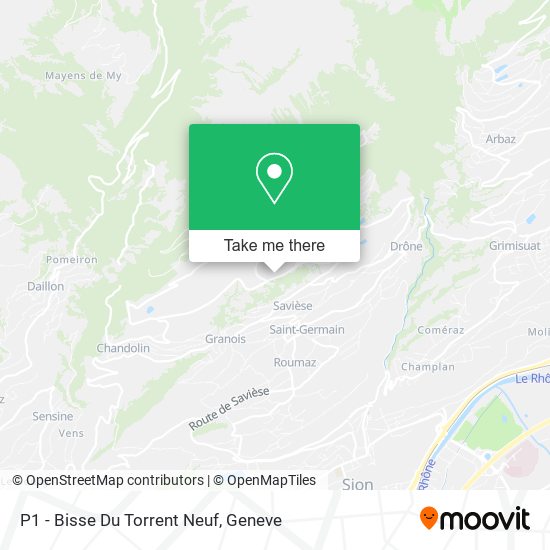 P1 - Bisse Du Torrent Neuf map