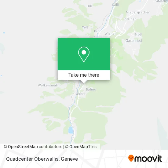 Quadcenter Oberwallis map