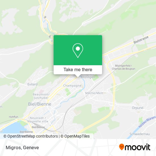 Migros map