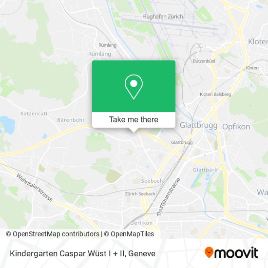 Kindergarten Caspar Wüst I + II map