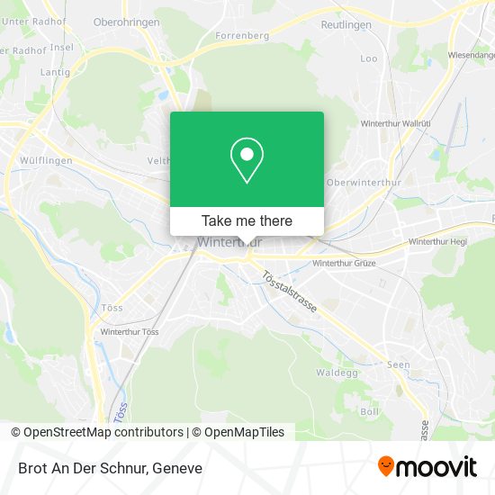Brot An Der Schnur map