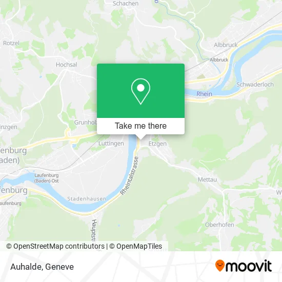 Auhalde map