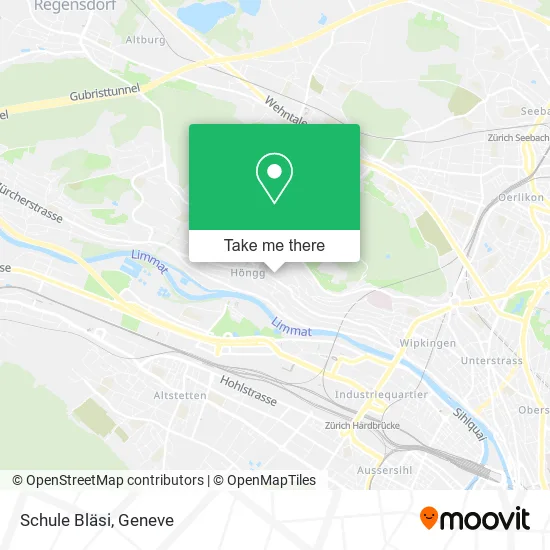Schule Bläsi map