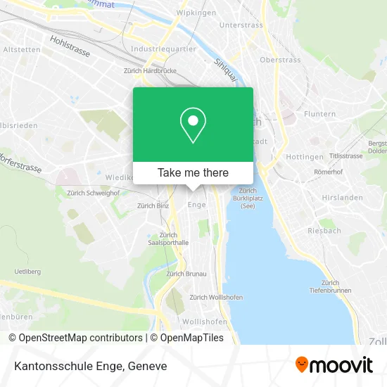 Kantonsschule Enge map