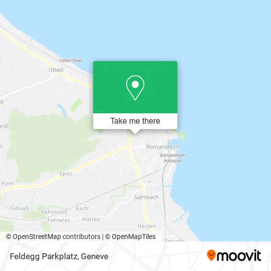 Feldegg Parkplatz map