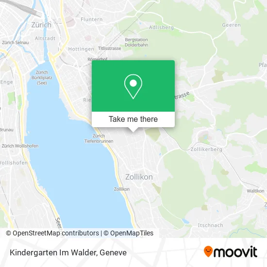 Kindergarten Im Walder map
