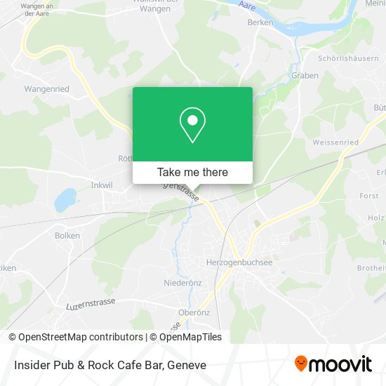 Insider Pub & Rock Cafe Bar map