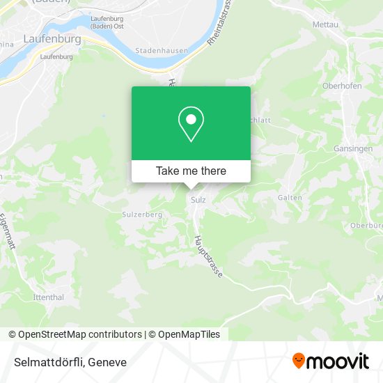 Selmattdörfli map