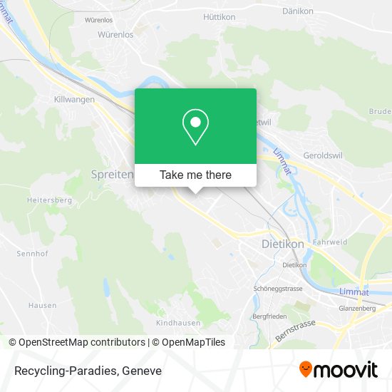 Recycling-Paradies map