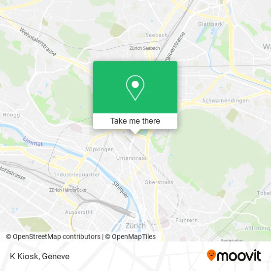 K Kiosk map