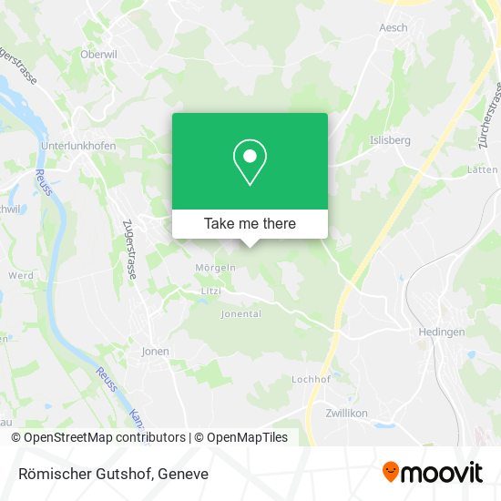 Römischer Gutshof map