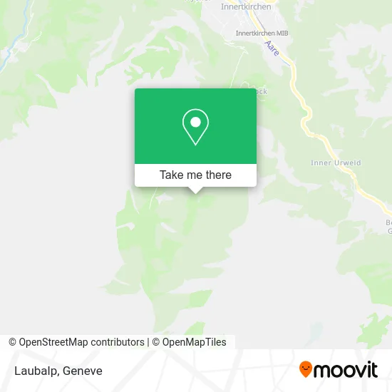 Laubalp map