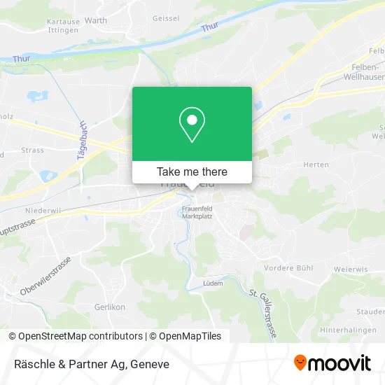 Räschle & Partner Ag map