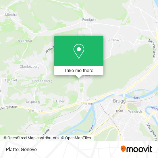 Platte map