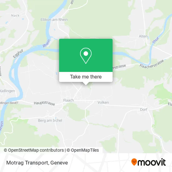 Motrag Transport map